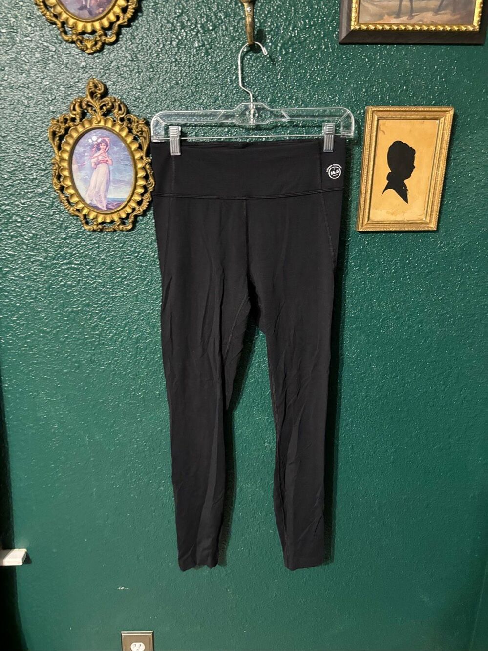 Allbirds Black Leggings Sz Medium Merino Wool Nylon and Tencel